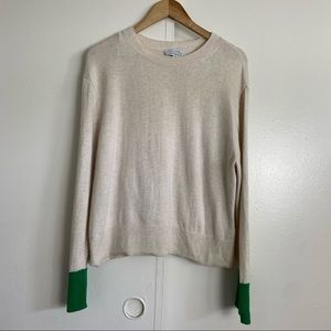 & Other Stories wool blend ivory sweater size S